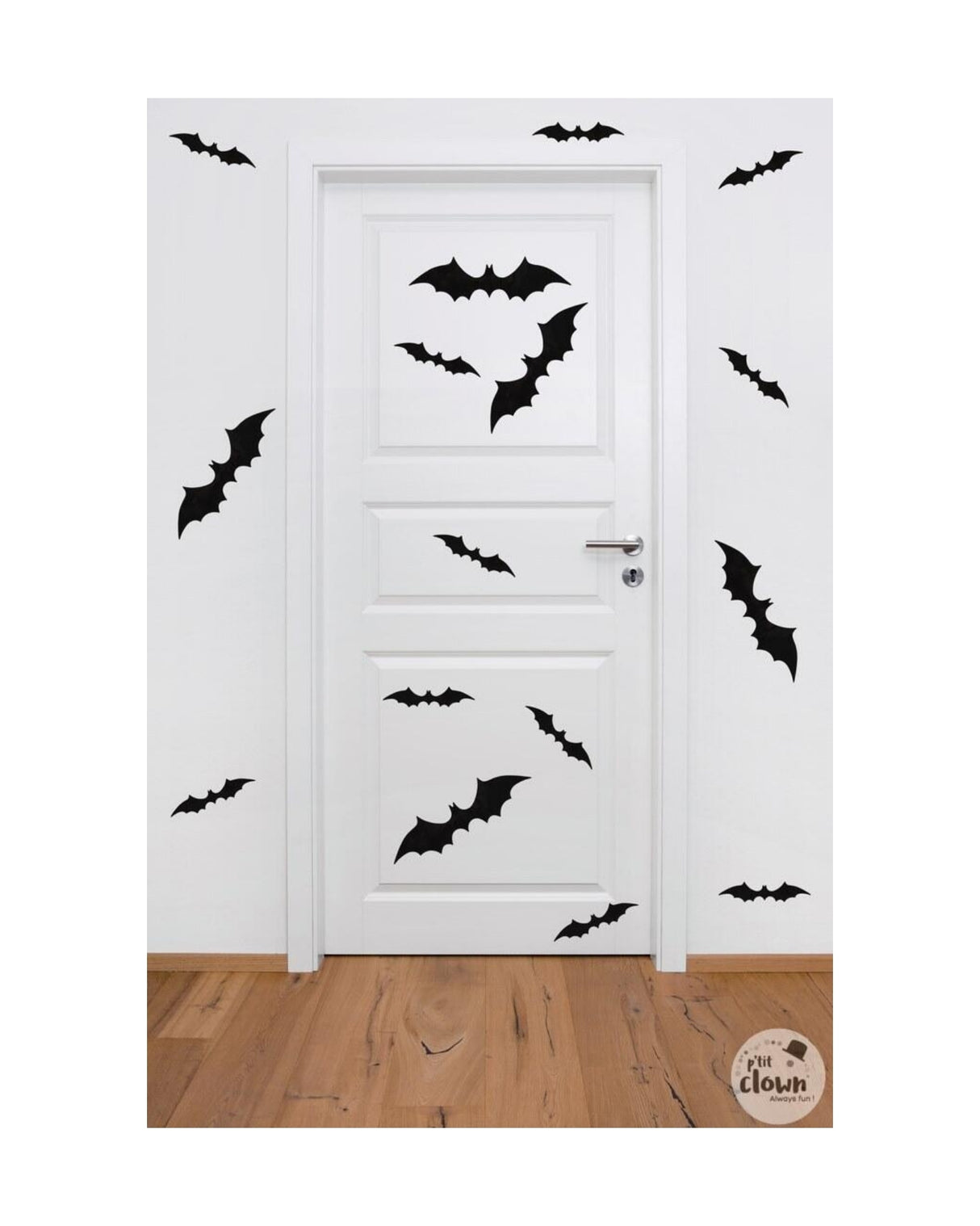 Flagermus stickers 60stk