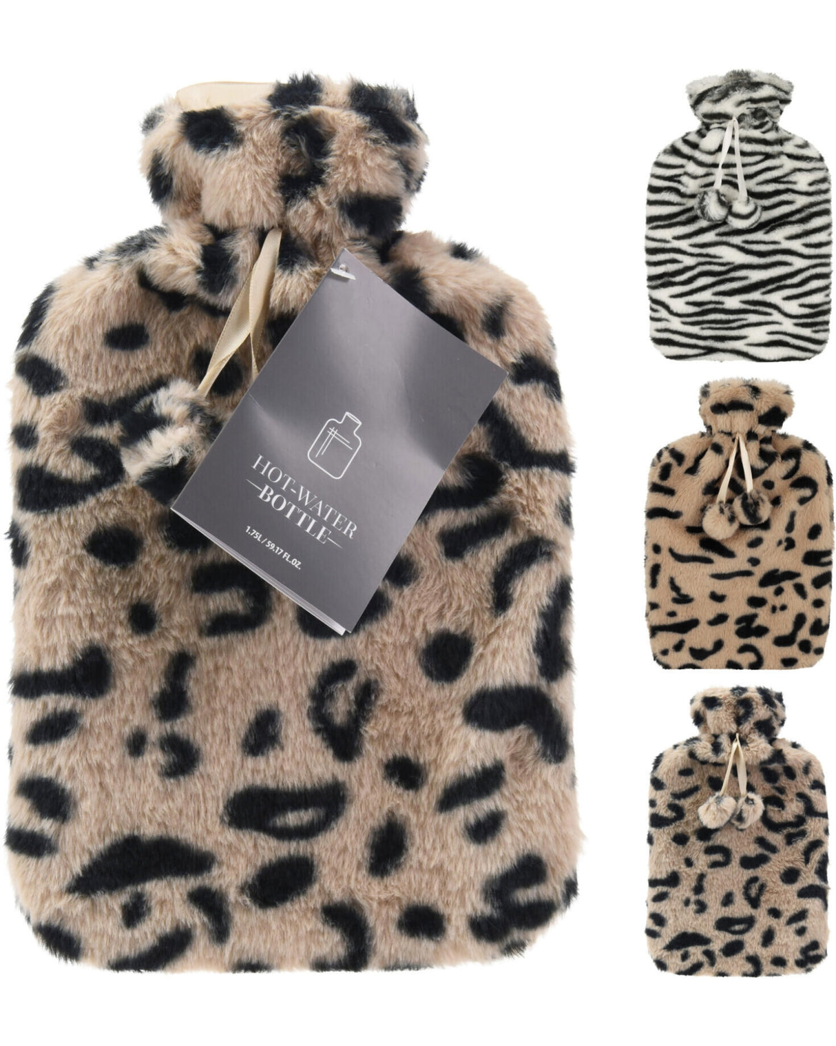 Varmedunk 1750ml med stof 1stk