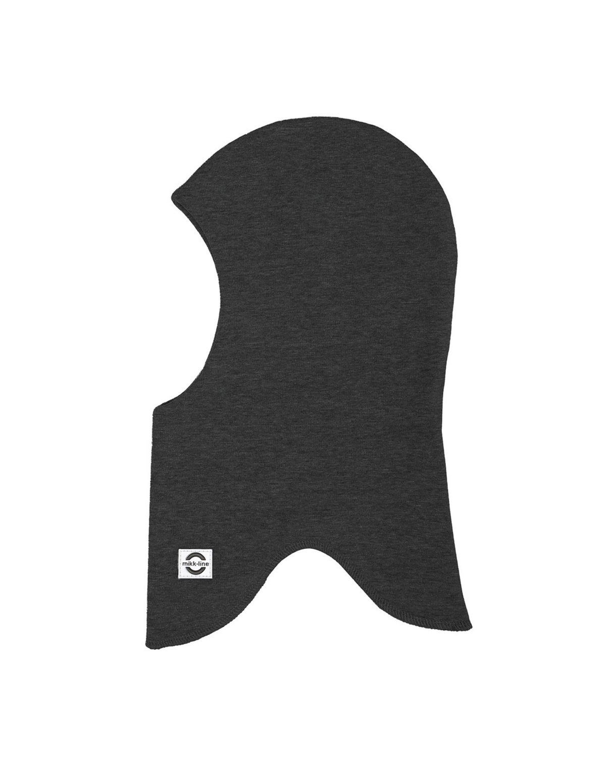 Grå - Dark Grey Melange - Mikk-Line - elefanthue - 9045NOOS