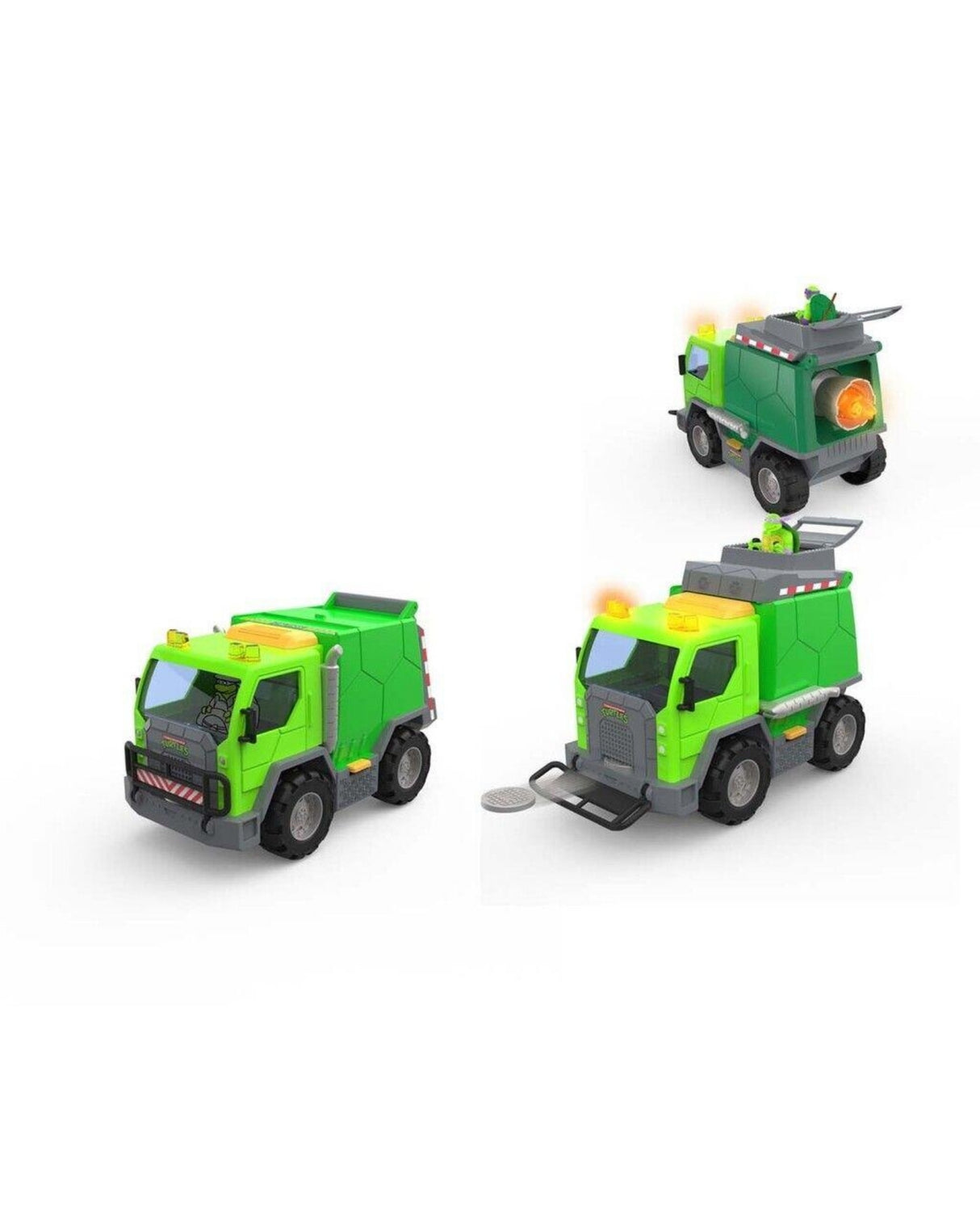Turtle Trash N Battle Garbage Truck