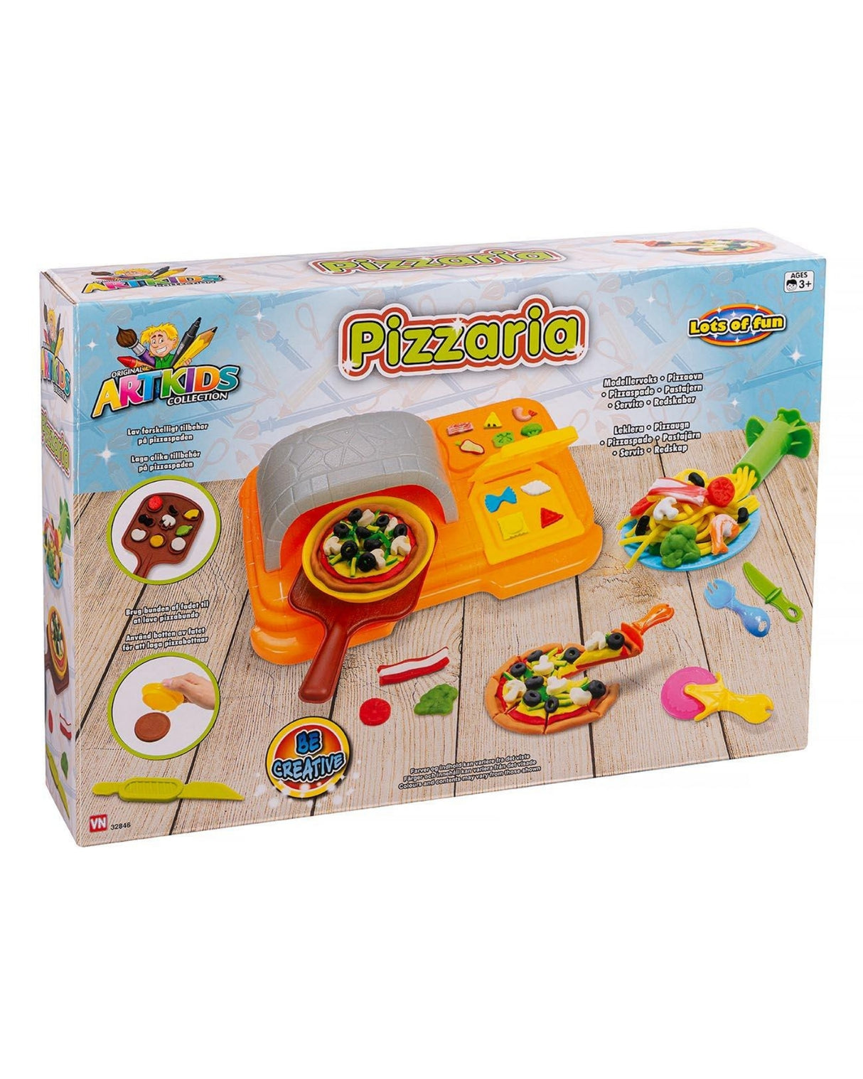 Modeler voks Pizzaovn