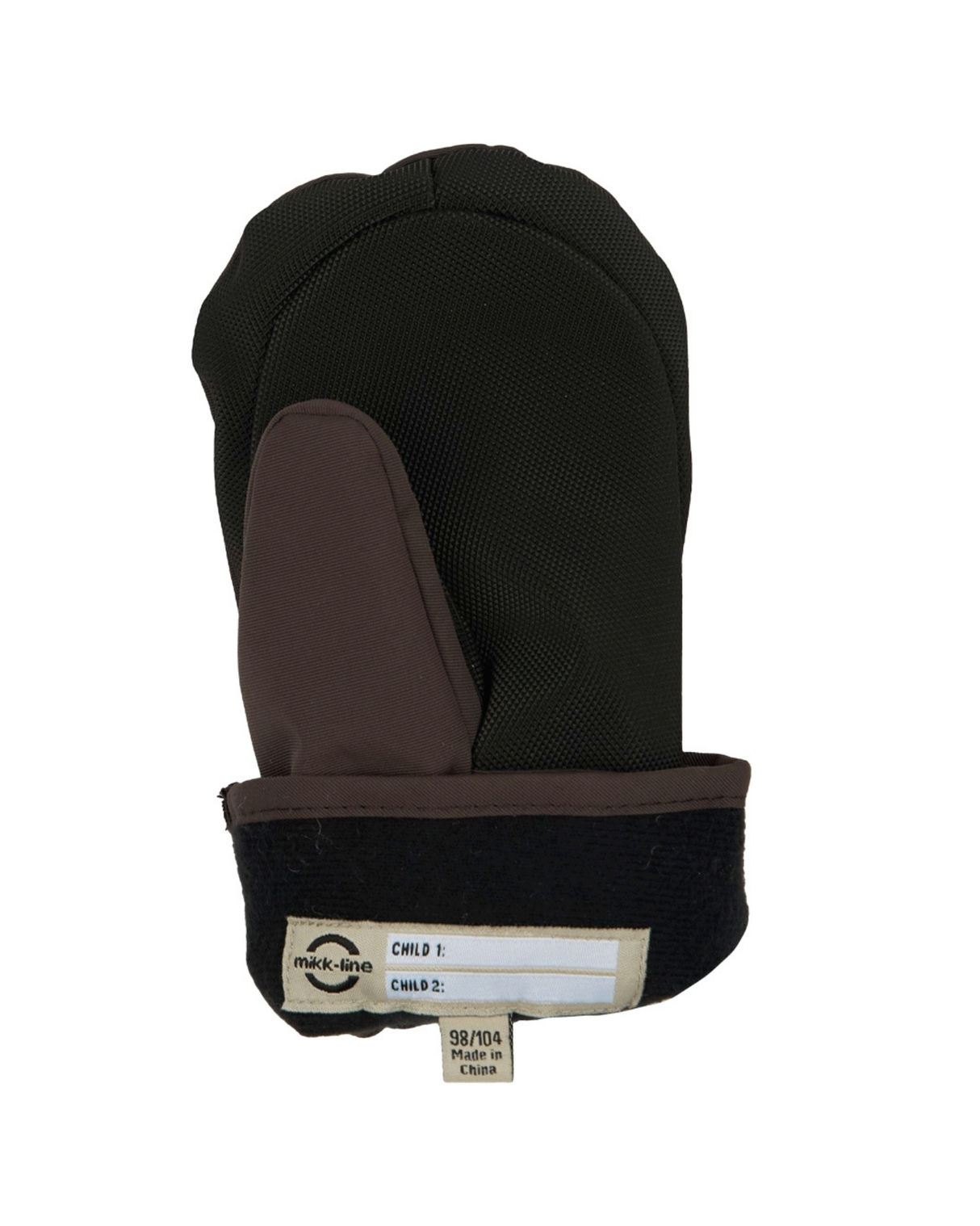 Mørkebrun - Raisin - Mikk-line - Vanter - 93039