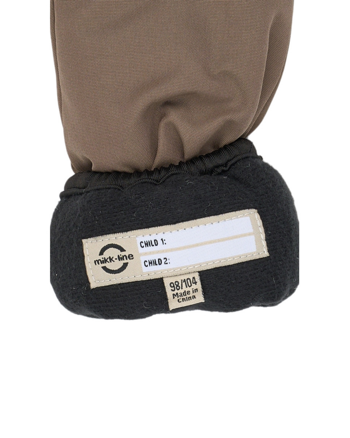 Lysebrun - Chocolate Chip - Mikk-line - Vanter - 93044