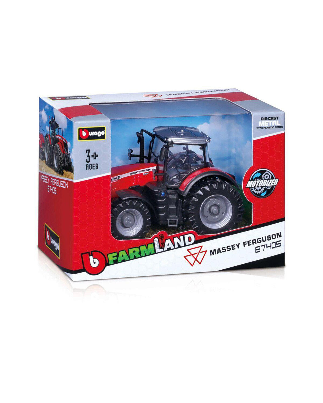 Bburago 10 cm Tractor 1stk