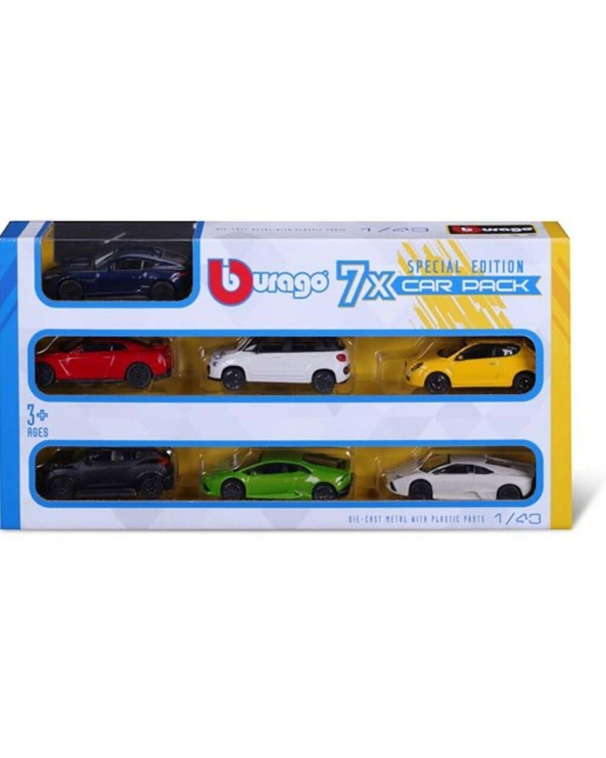 Bburago Car Pack Special Edition 7 pack