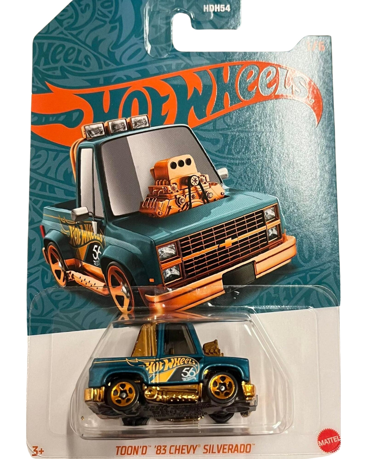 Hot Wheels Basics Anniversary 1:64 - Toon'd 1983 Chevy Solverado