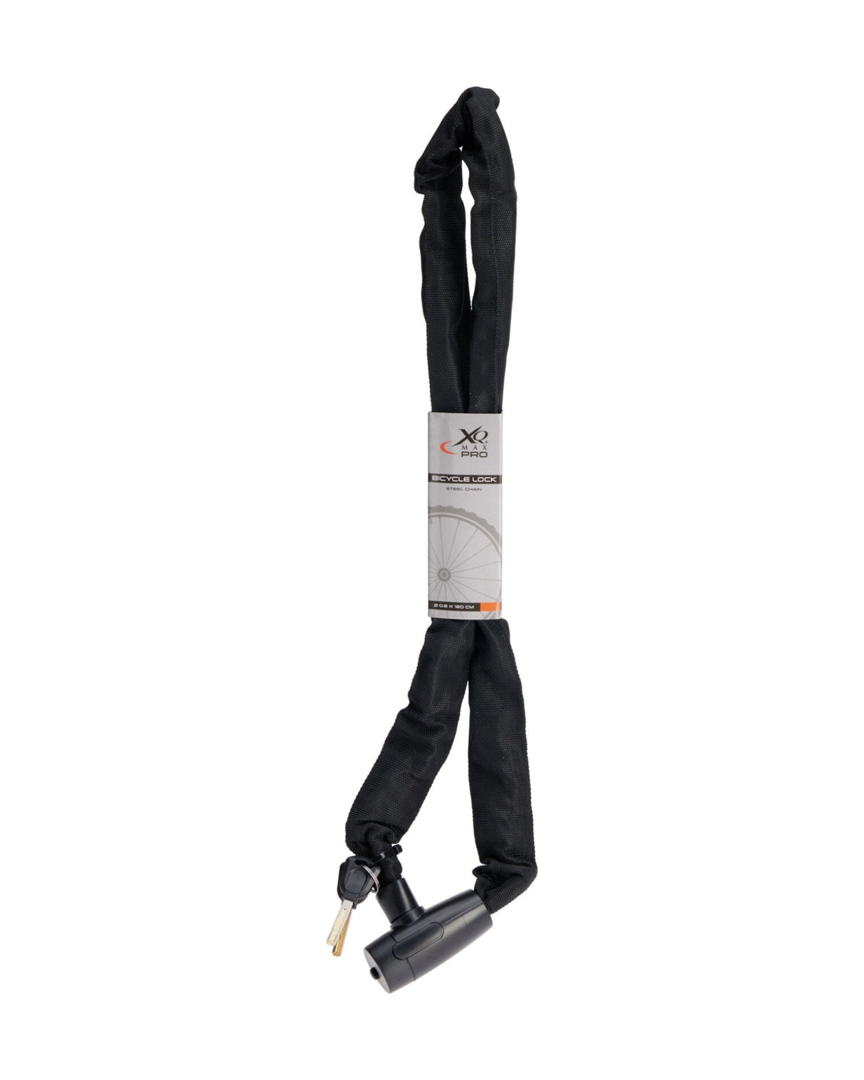 Bicycle lock in steel / Nylon 6x1200 mm