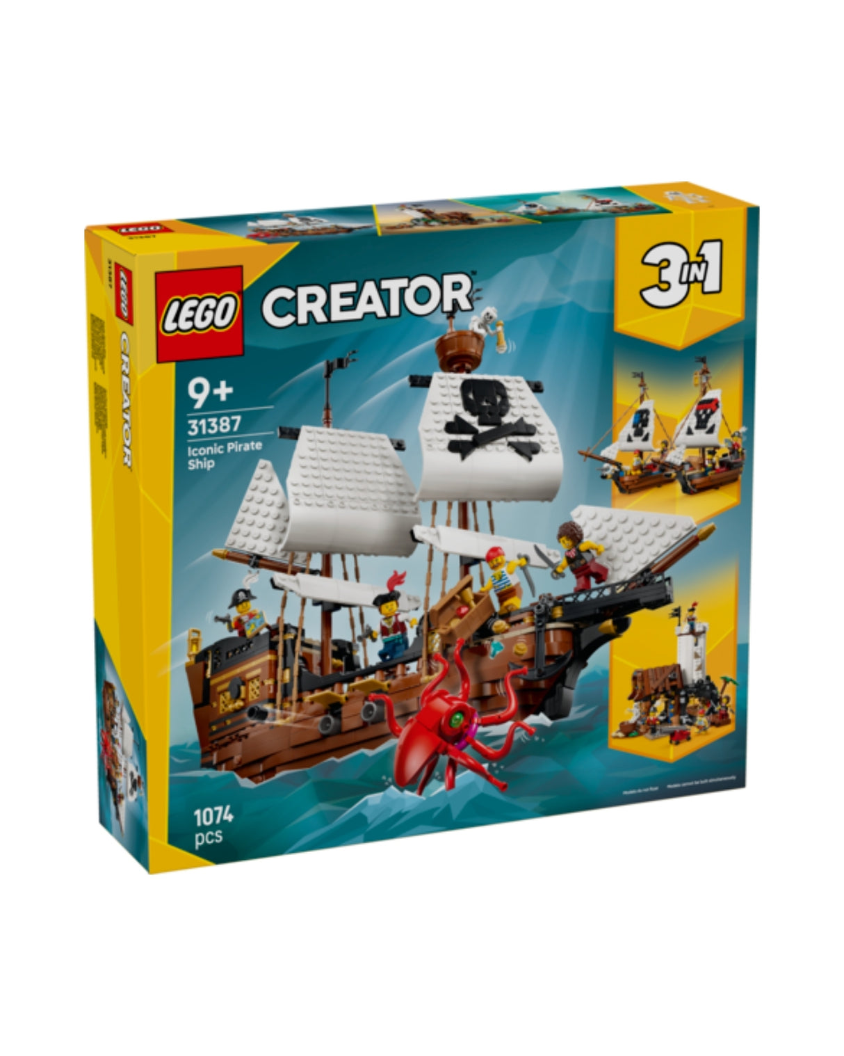 LEGO 31387 Ikonisk piratskib - LEGO Creator 31387