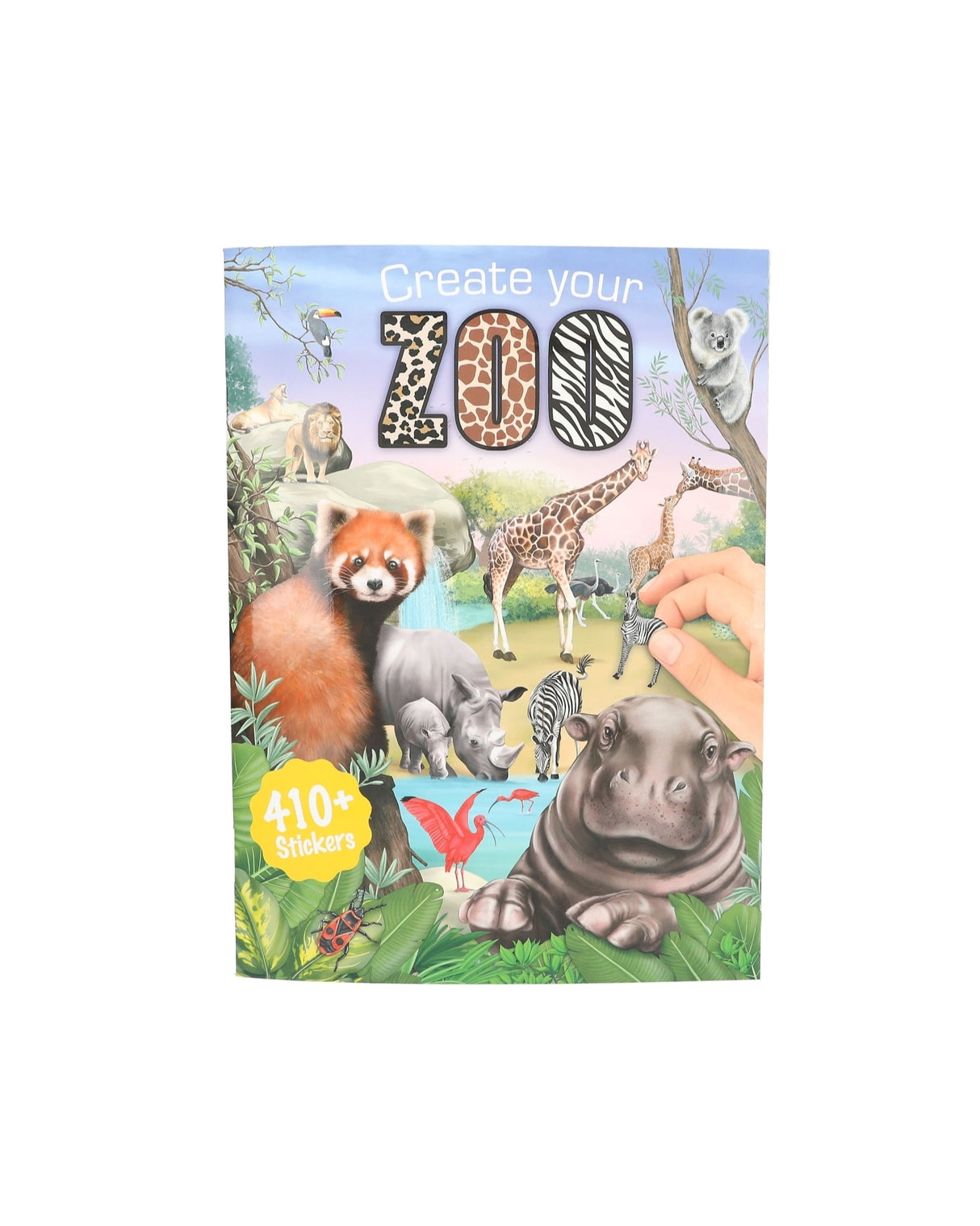Create your Zoo Aktivitetsbog med stickers