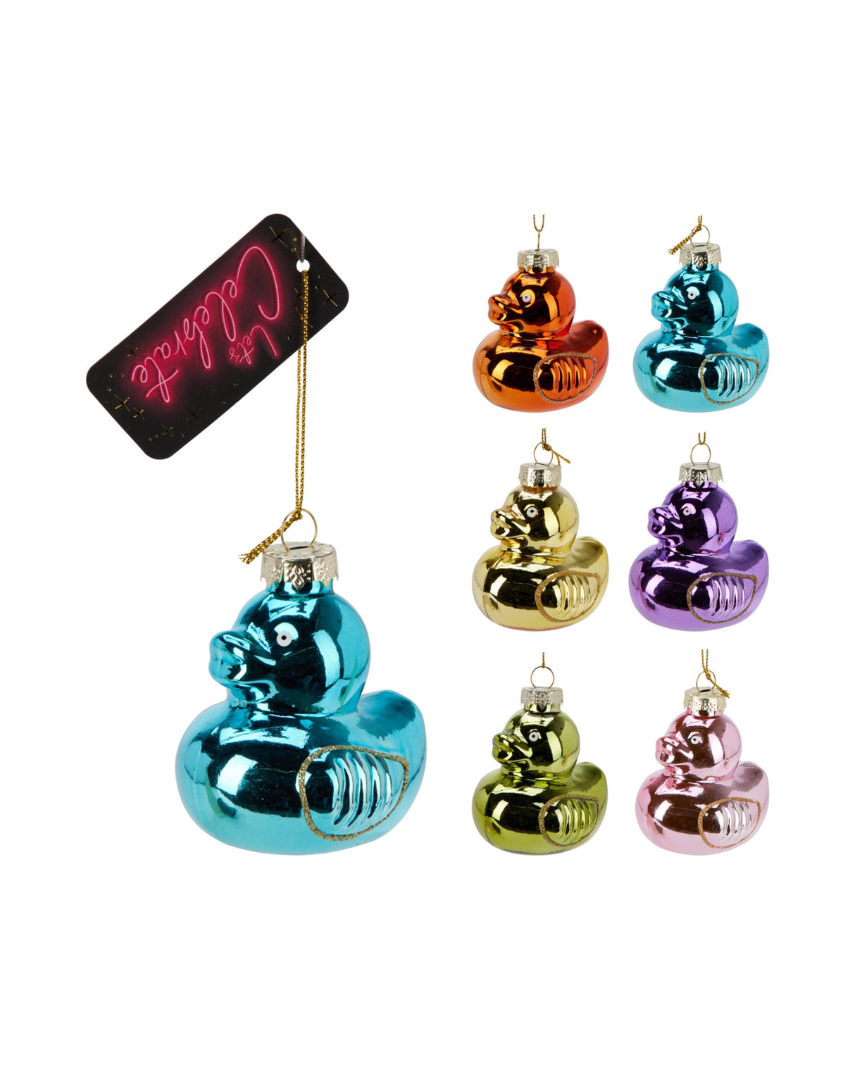 Badeand (Glaskugle) til ophæng