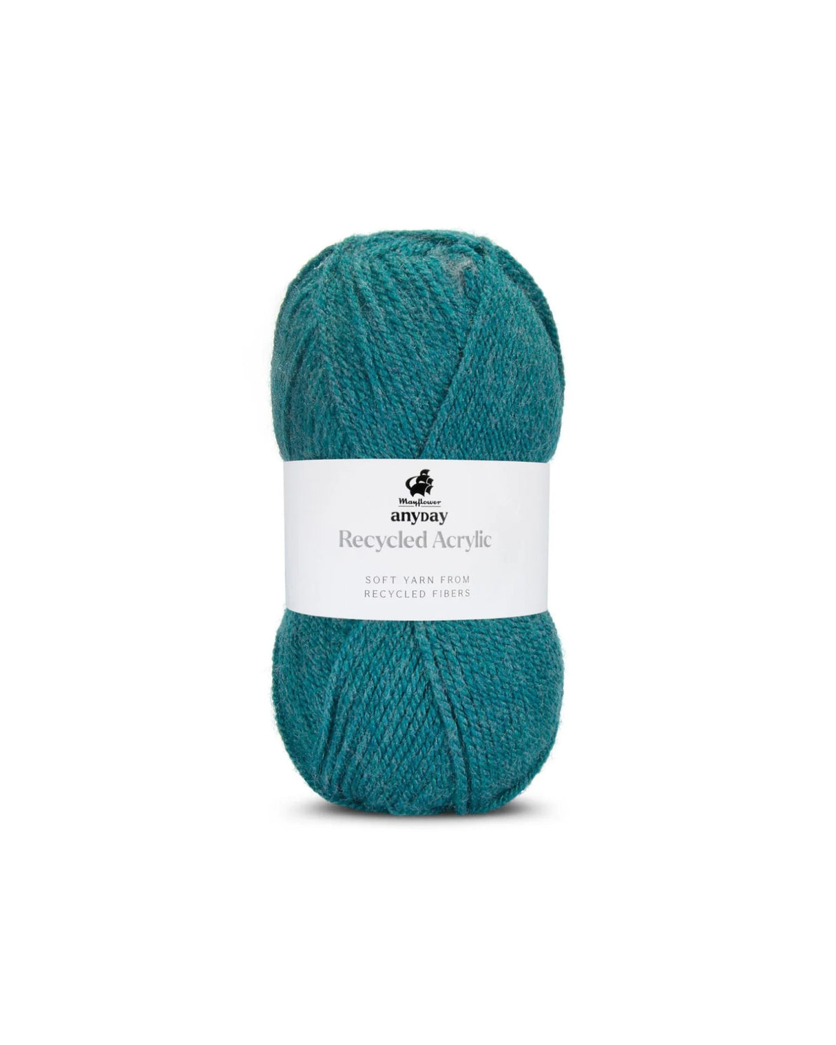 ANYDAY Recycled Acrylic 100g - Fra Mayflower - Fv. 9 Mørk Turkis