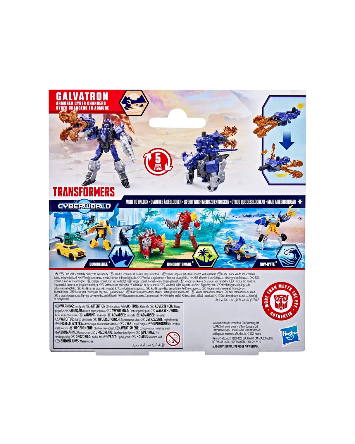 Transformers Cyberworld Armored Changers 10cm - Galvatron