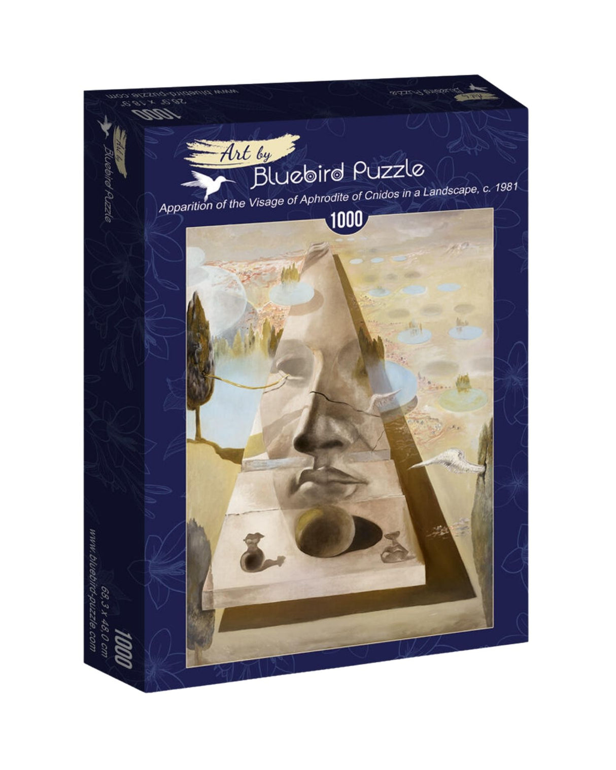 Salvador Dal¡ - Apparition of the Visage of Aphrodite of Cnidos in a Landscape- c. 1981 - 1000 Brikker