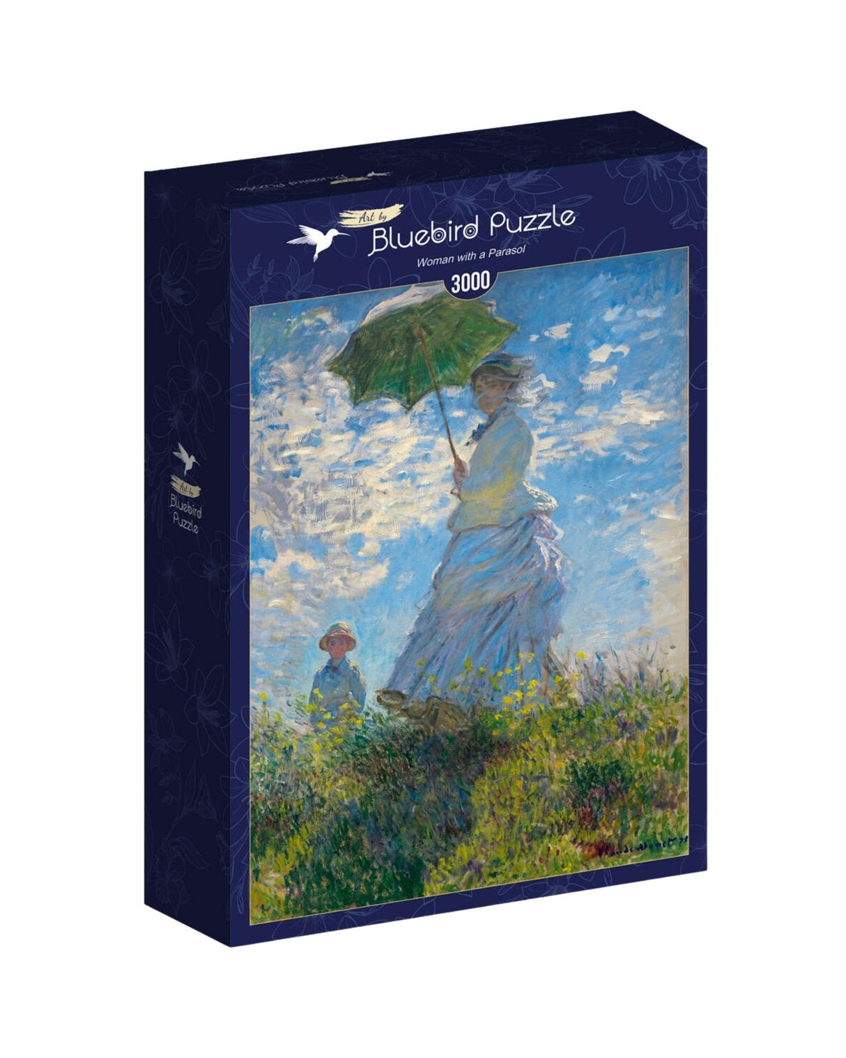 Claude Monet - Woman with a Parasol- 1875 - 3.000 Brikker