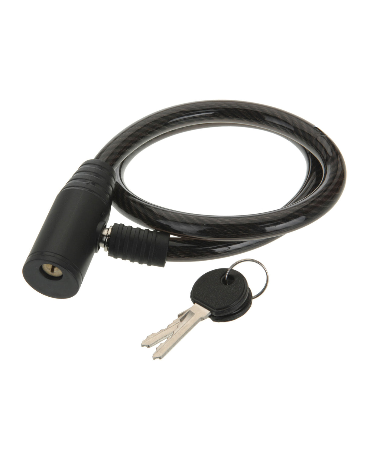 Wire lock in black - Bicycle lock 65 cm 8 mm