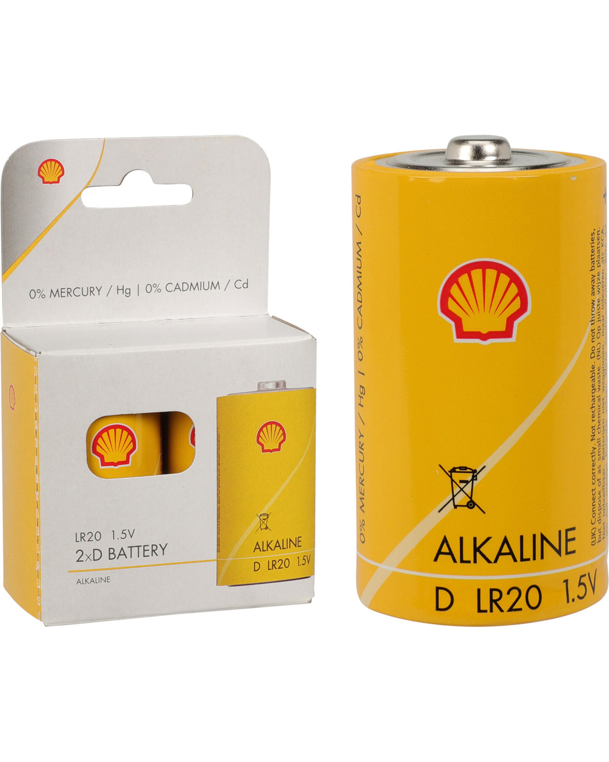 Batteri D/LR20 2 stk alkaline