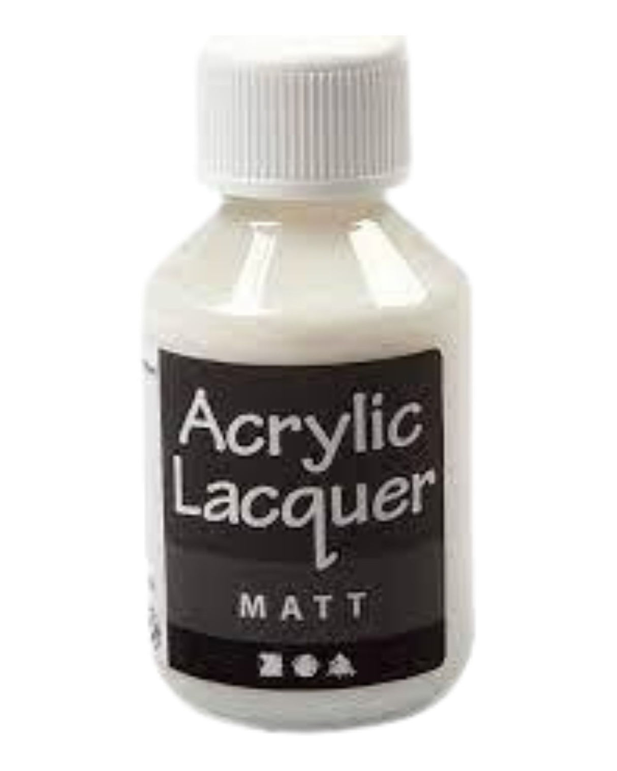 Akryllak, mat, 100 ml.