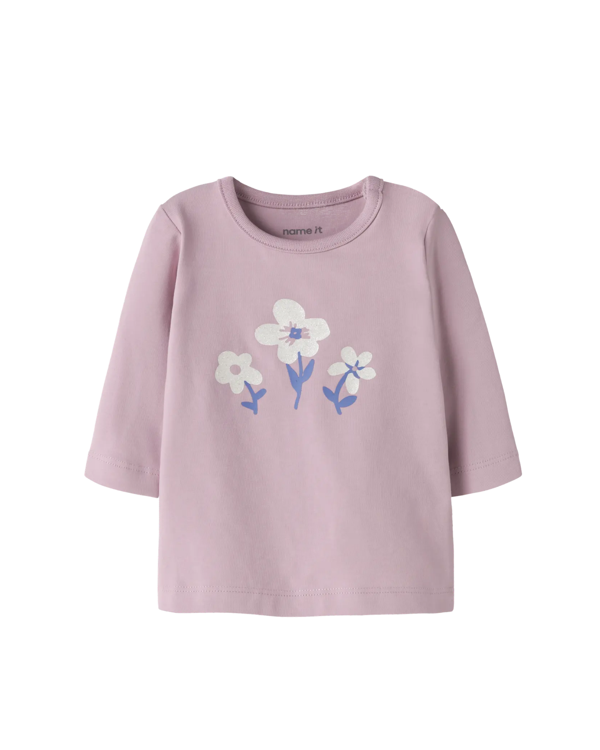 Name it Dawn Pink Flowers T-Shirt - 13226053