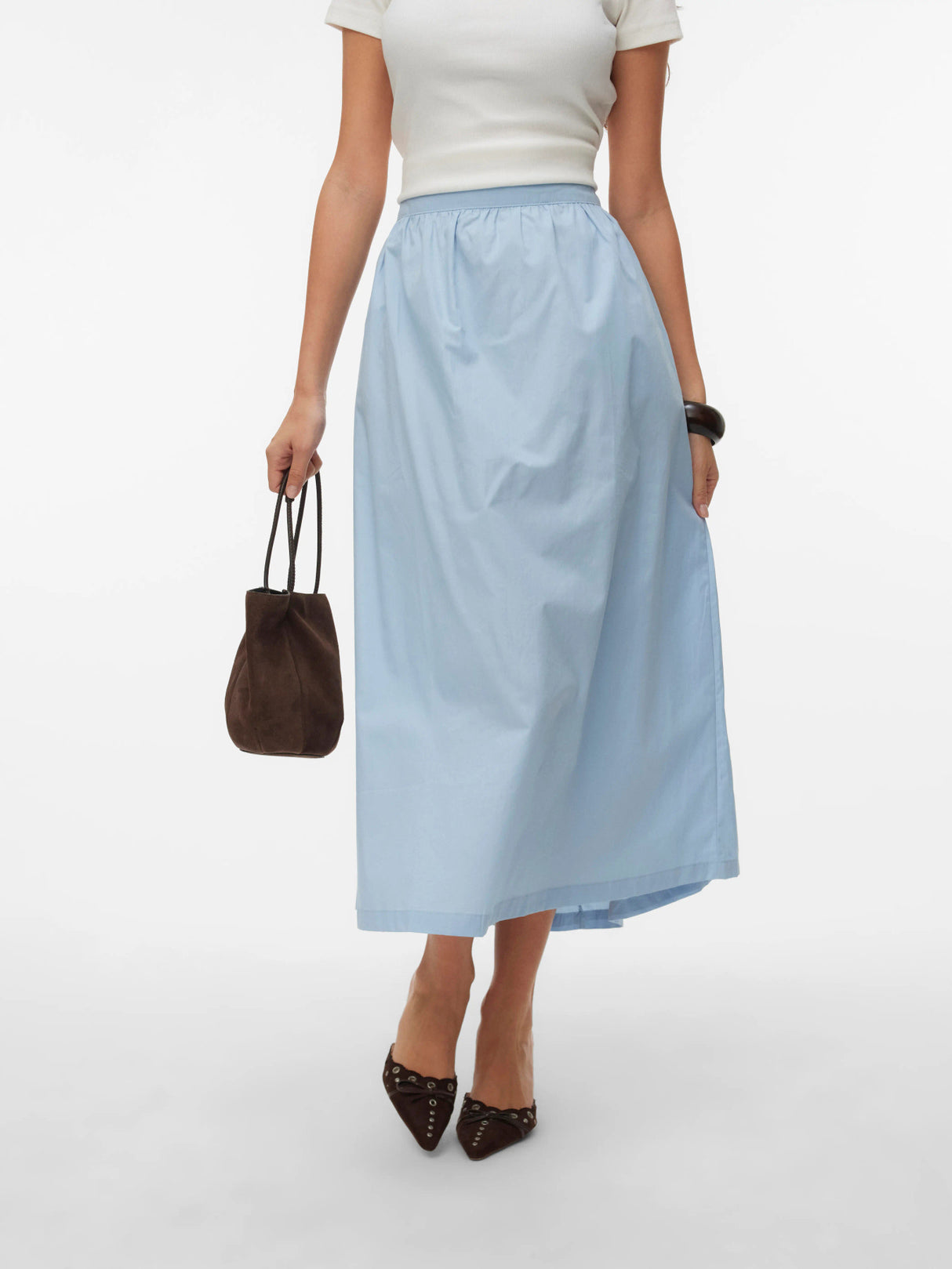 Cashmere Blue Nederdel fra Vero Moda - 10300425
