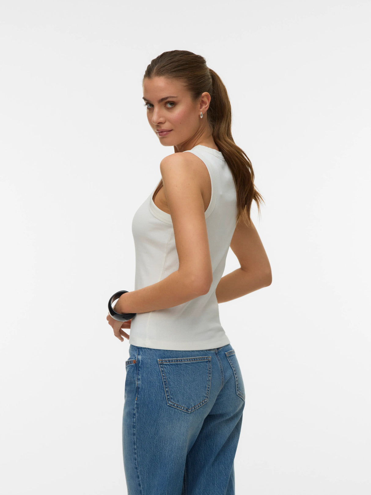 Snow White PASTEL BLUE Top fra Vero Moda - 10317582