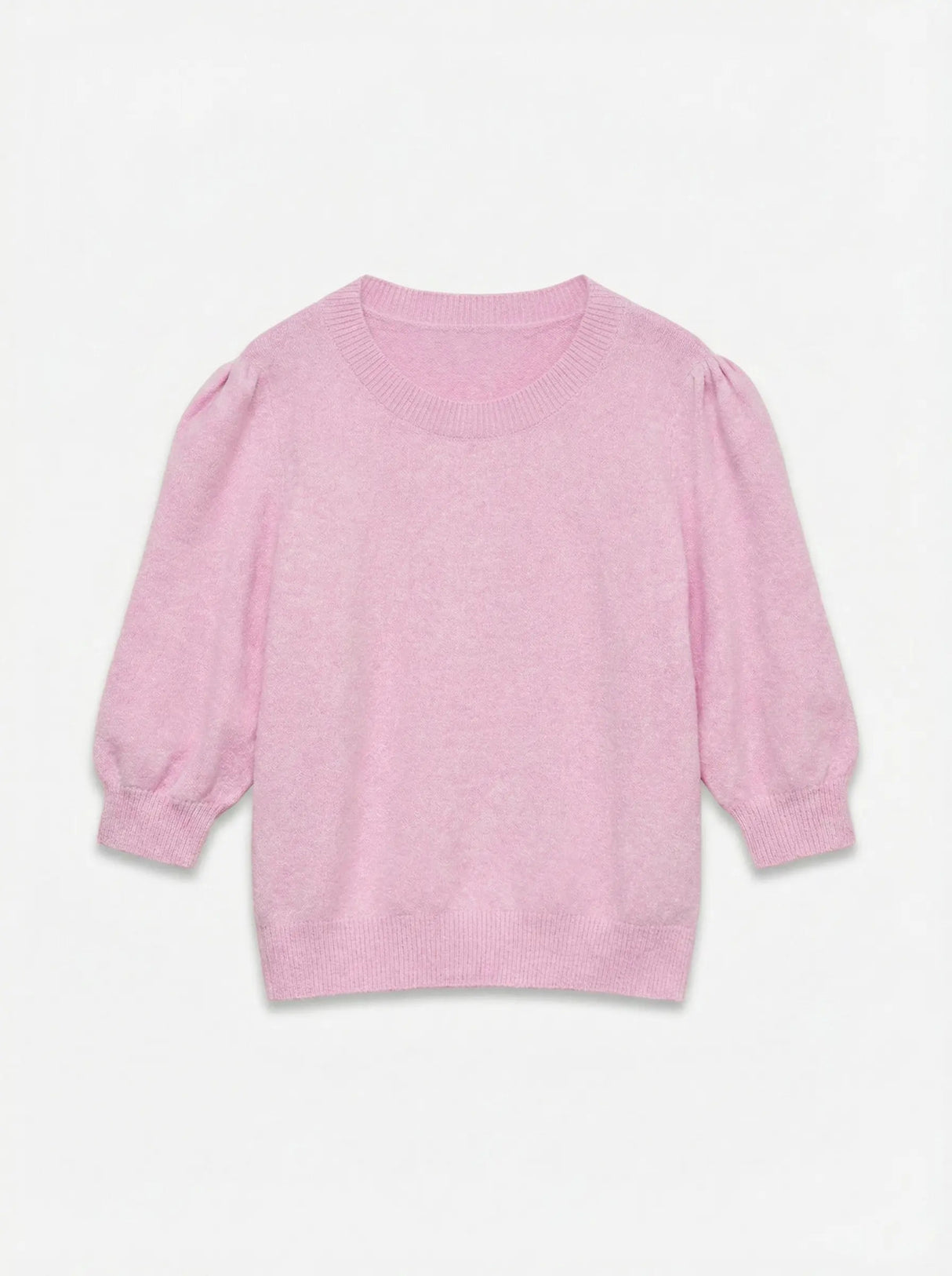 Bonbon W. WHITE MELANGE Striktrøje fra Vero Moda - 10336632