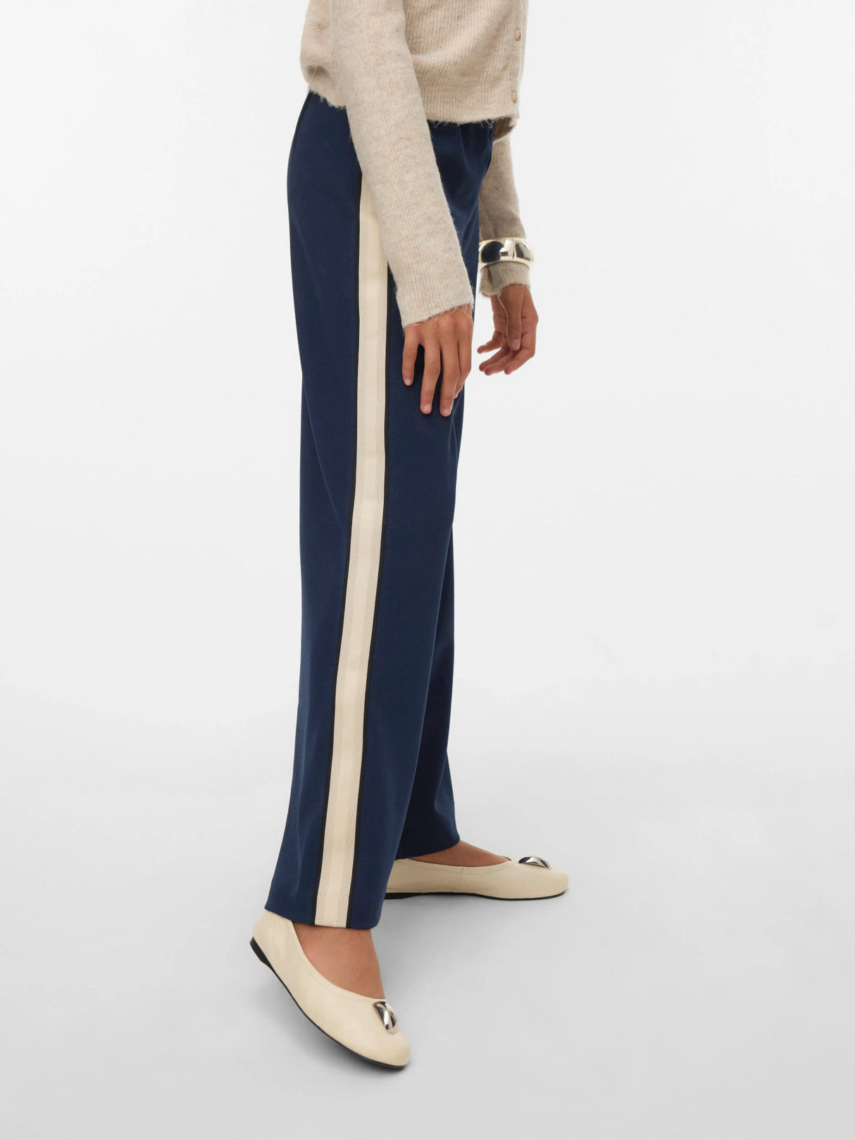 Navy Blazer PANEL A1 Bukser fra Vero Moda - 10340190