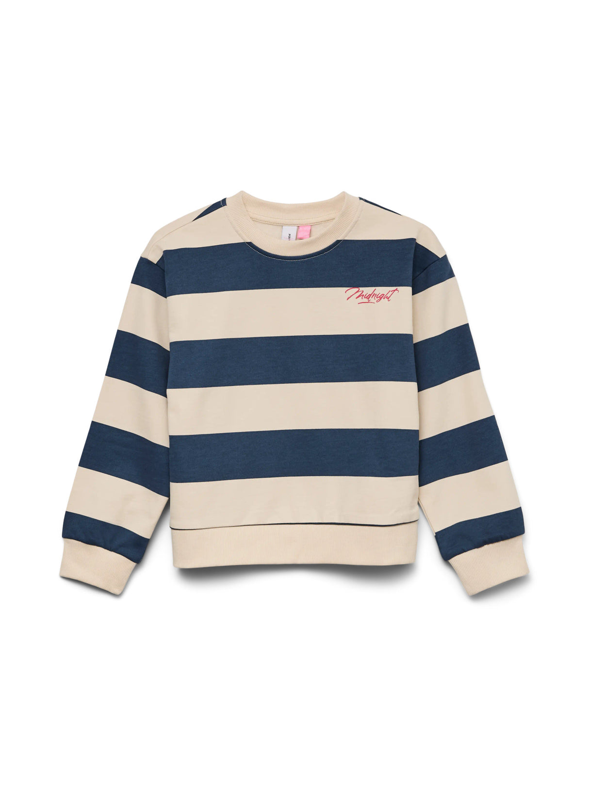 Dark Denim MIDNIGHT STRIPE Sweatshirt fra Vero Moda - 10340523
