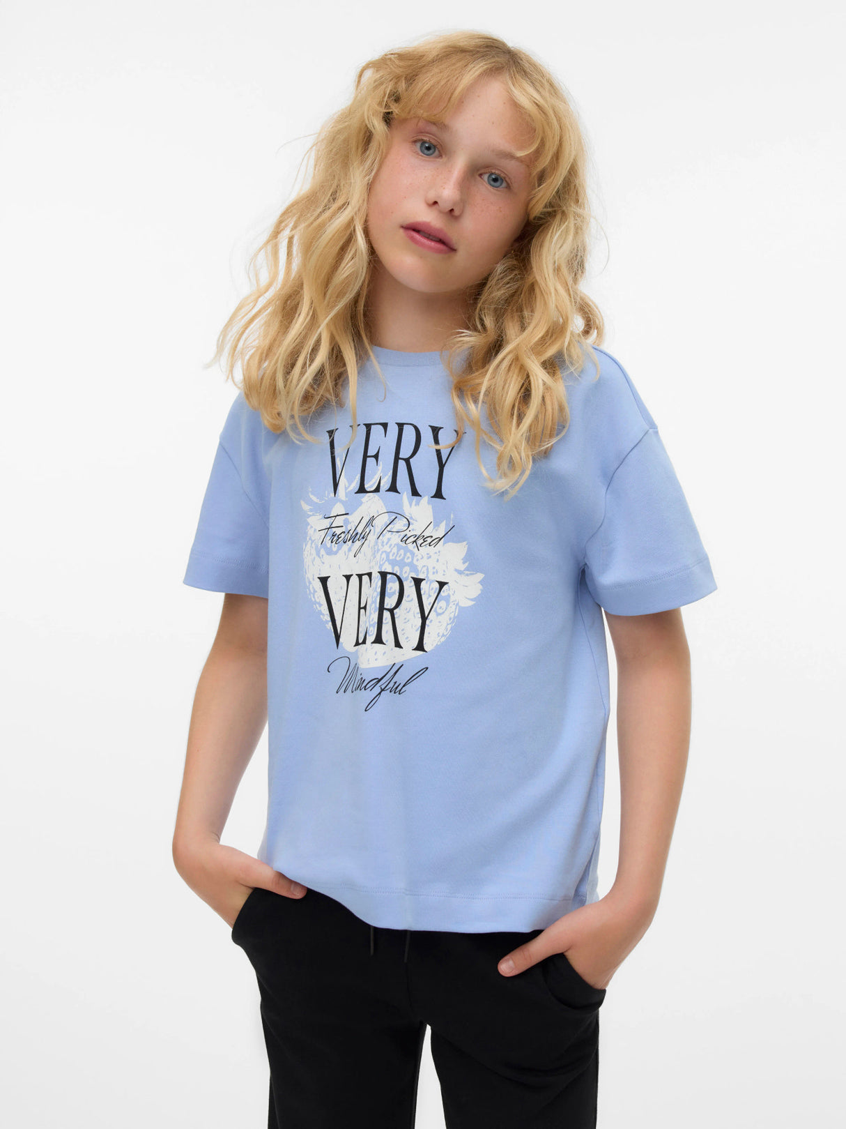Brunnera Blue FRESHLY PICKED Bluser fra Vero Moda - 10340588