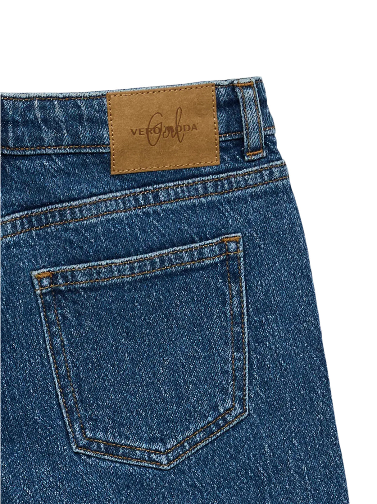 Medium Blue Denim Shorts fra Vero Moda - 10342490
