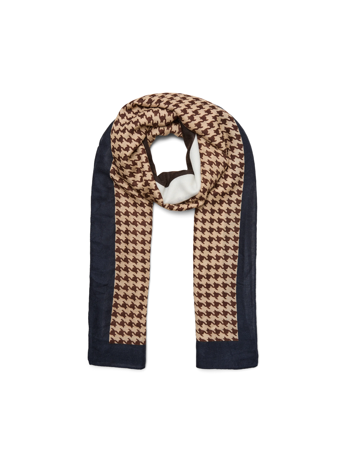 Navy Blazer HOUNDSTOOTH Halstørklæde fra Vero Moda Accessories - 10343187