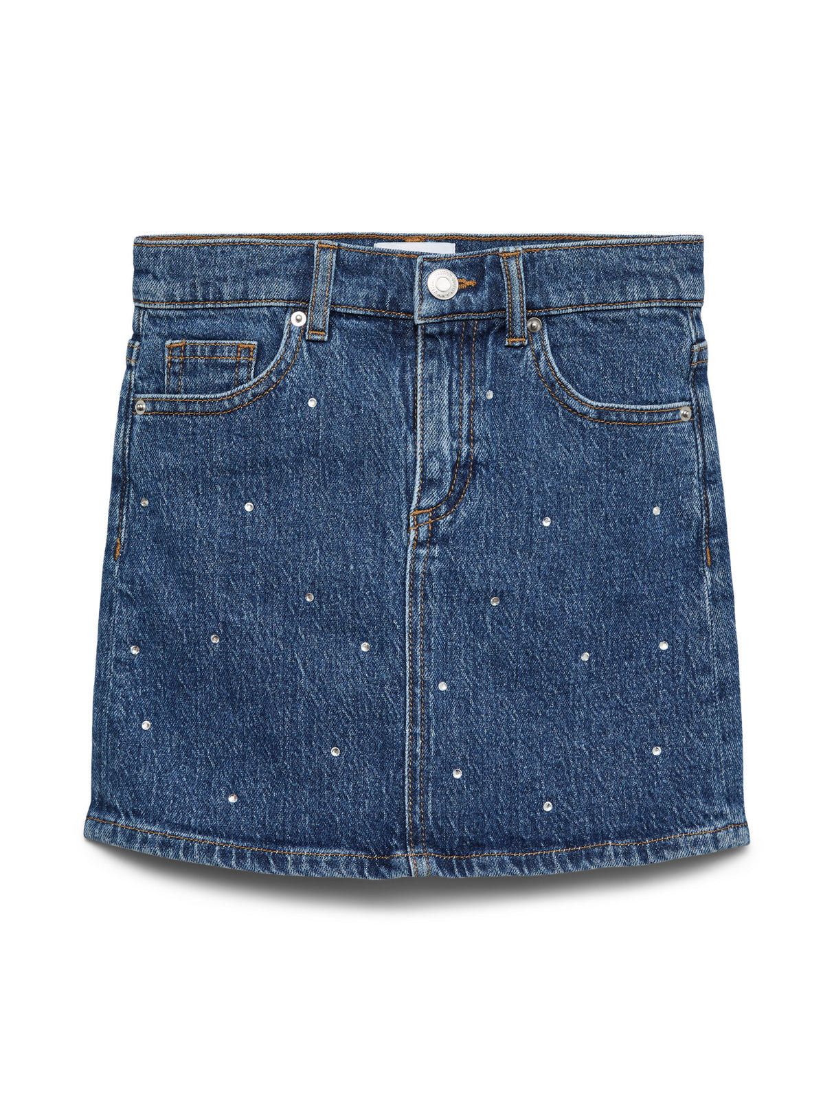 Medium Blue Denim Nederdel fra Vero Moda - 10344708