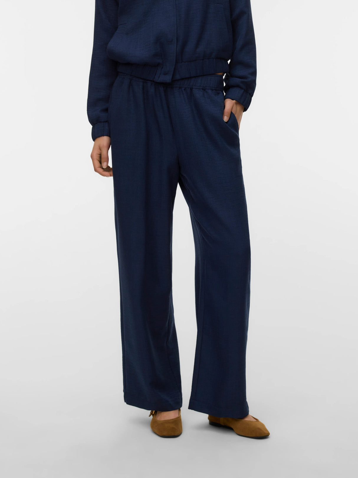 Navy Blazer Bukser fra Vero Moda - 10349807