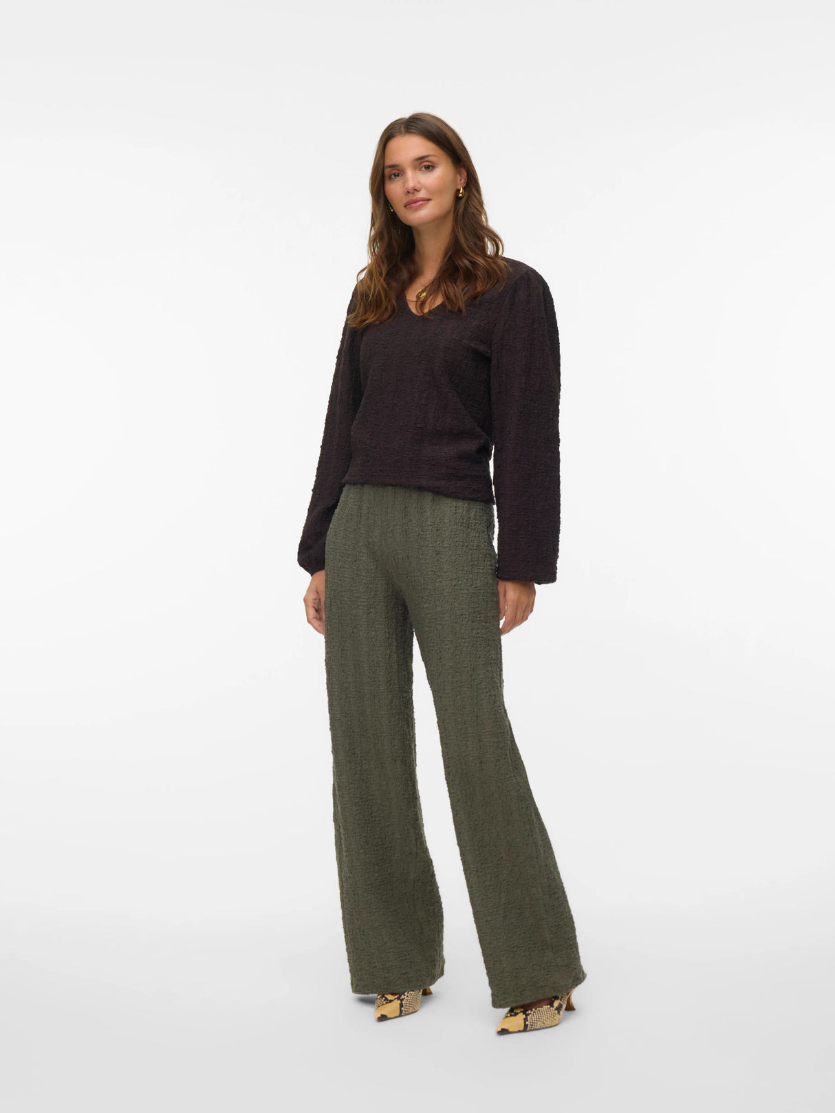 Grape Leaf Bukser fra Vero Moda - 10349825
