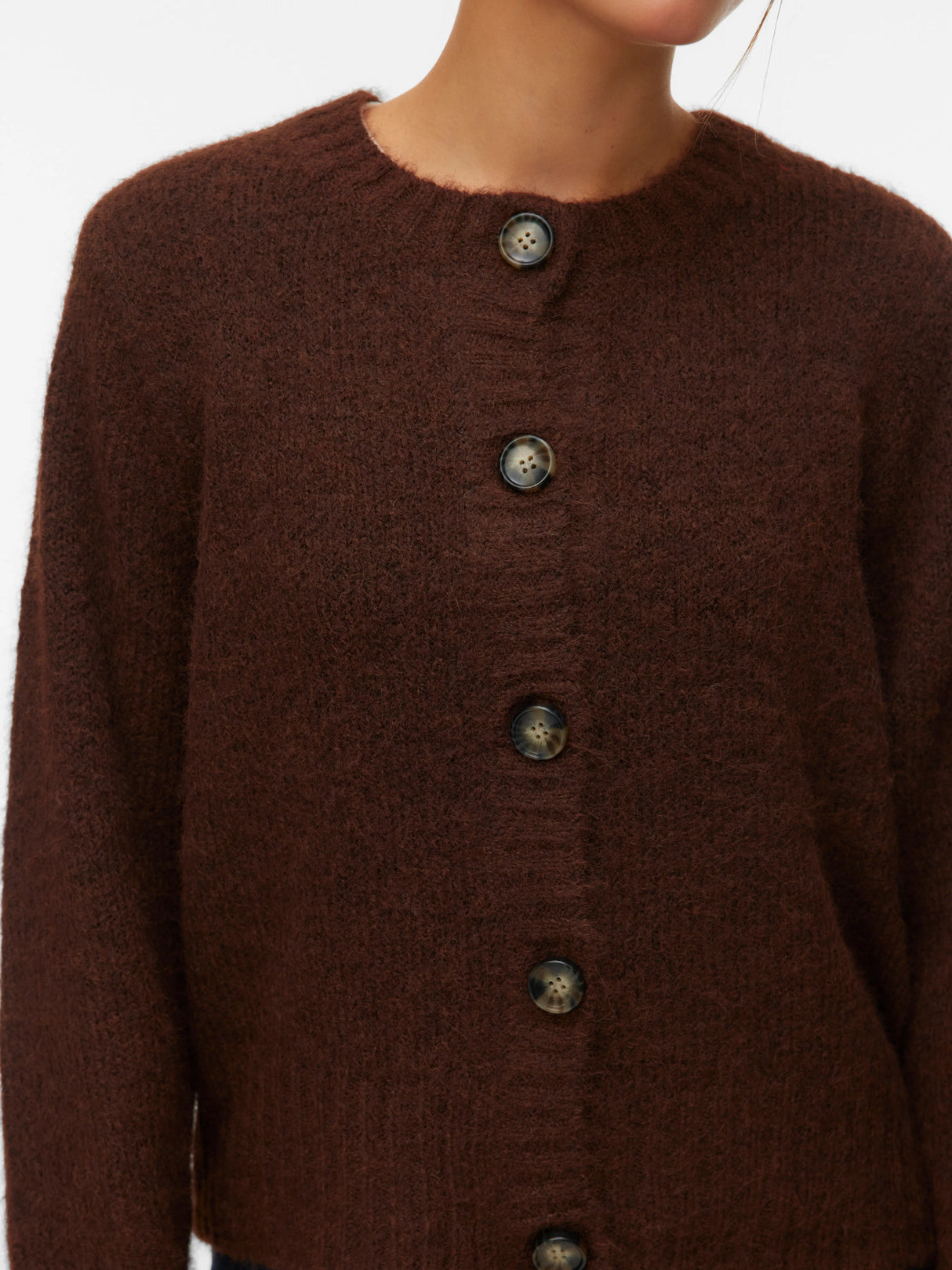 Chocolate Torte W. MEL (H53) Striktrøje fra Vero Moda - 10351104