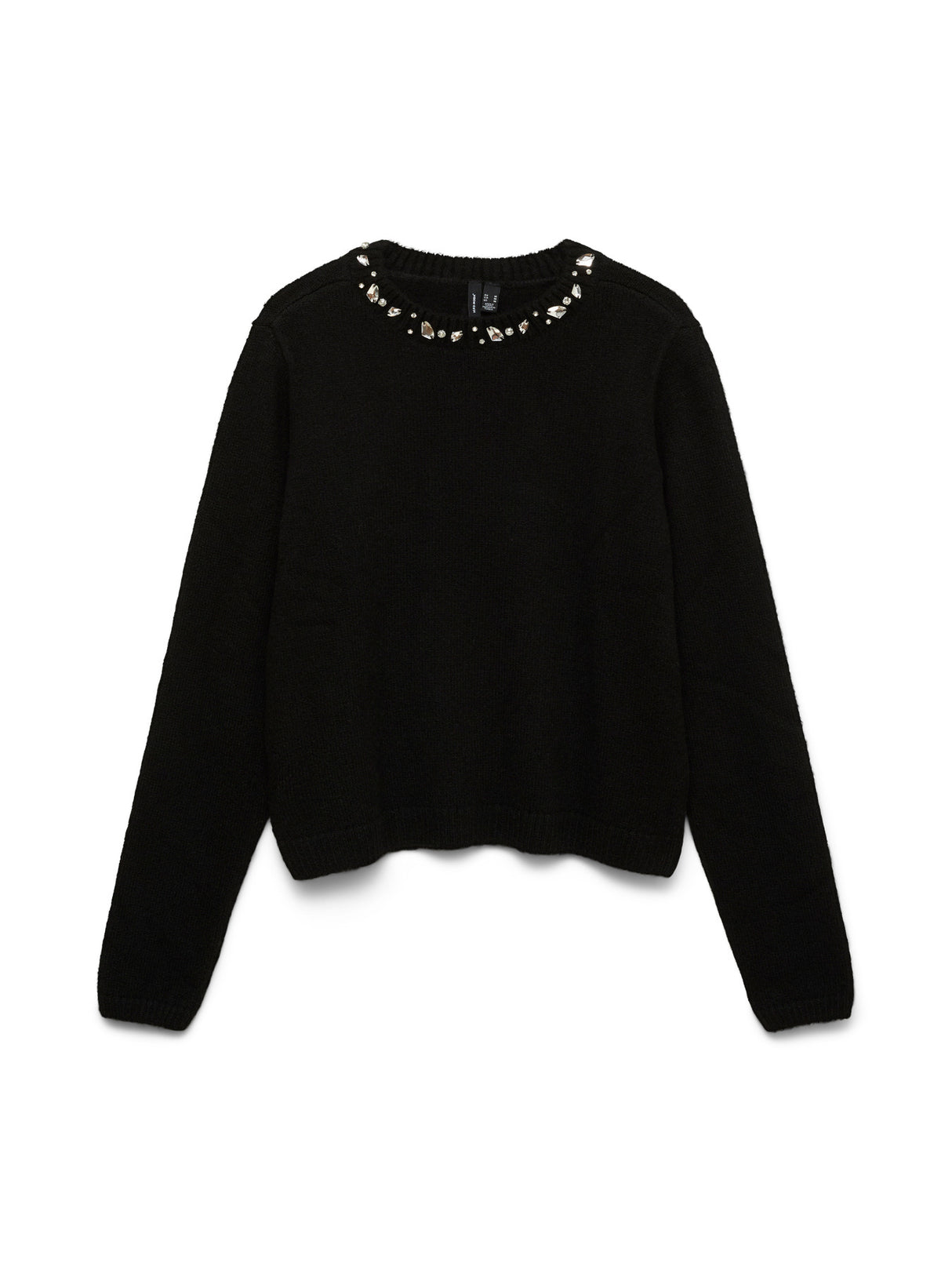 Black Striktrøje fra Vero Moda - 10351972