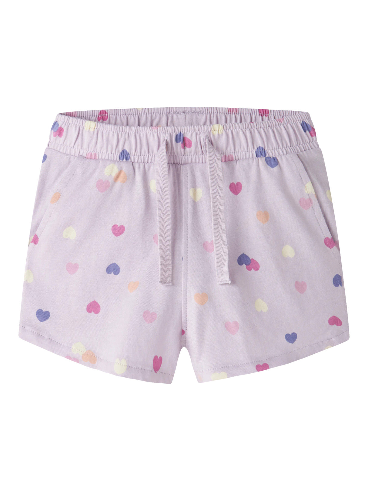 Lavender Fog Colorful Hearts Shorts fra Name it - 13215112