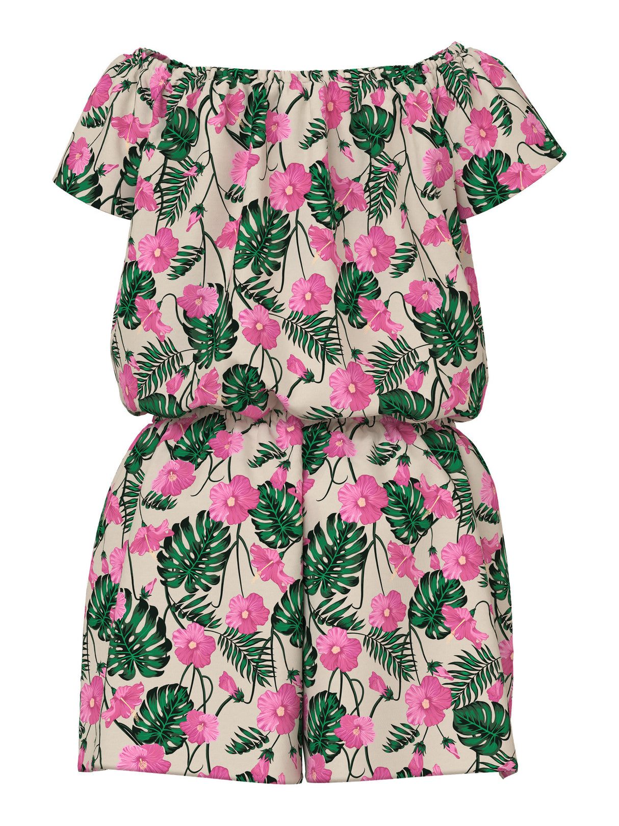 Name it Summer Sand HIBISCUS Jumpsuit - 13215907