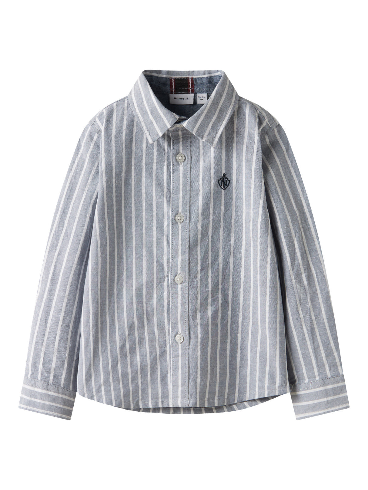 Flint Stone THIN STRIPE IN BRIGHT WHITE Bluser fra Name it - 13222857