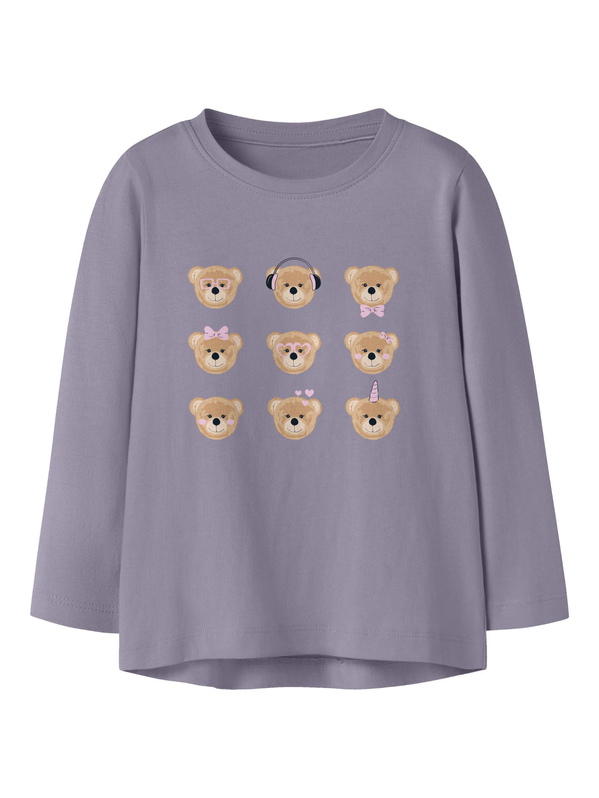 Lavender Gray 3 Teddy Bears Bluser fra Name it - 13224957