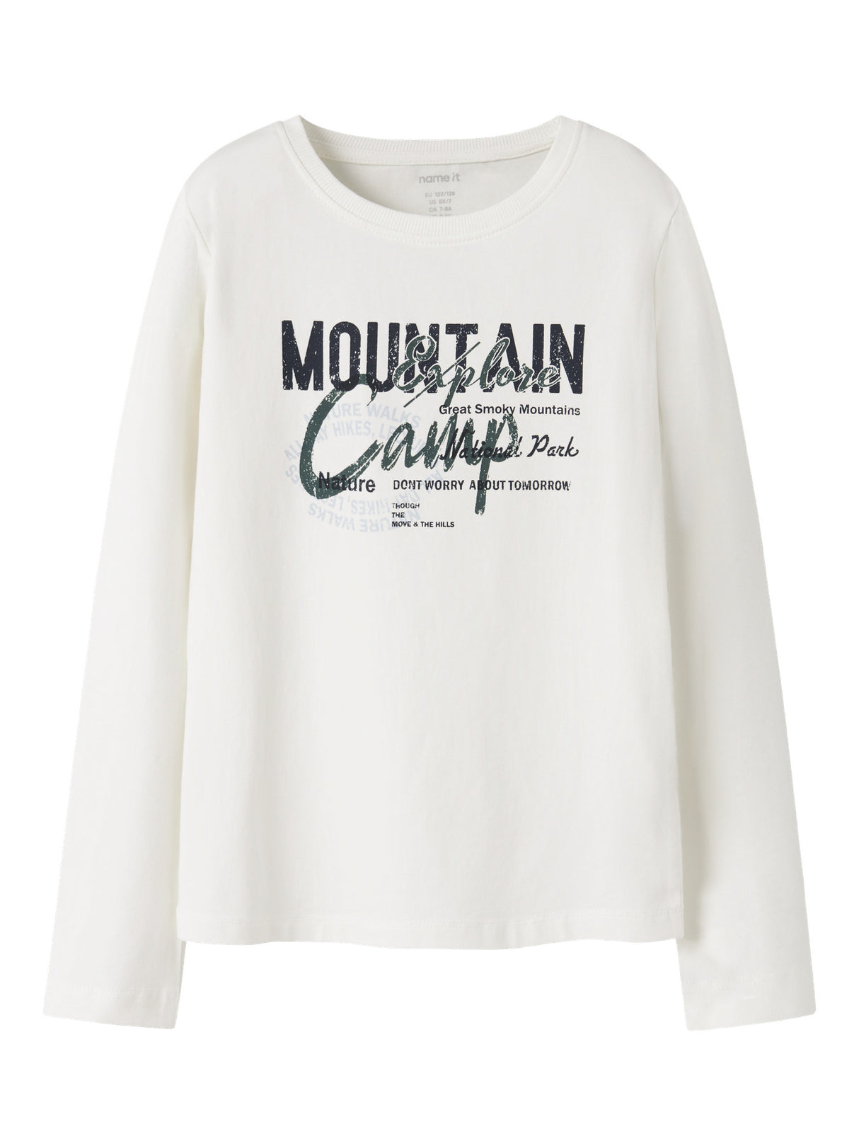 Cloud Dancer Camp Bluse fra Name it - 13224969
