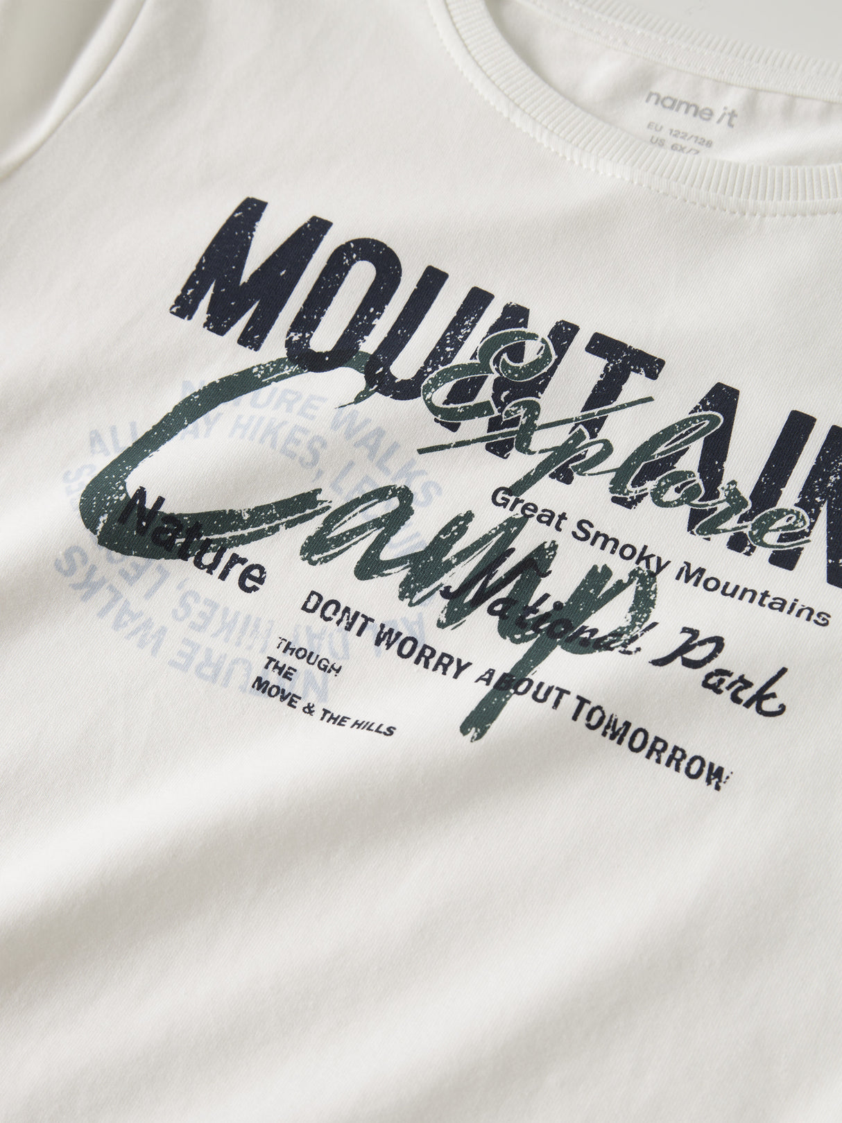 Cloud Dancer Camp Bluse fra Name it - 13224969
