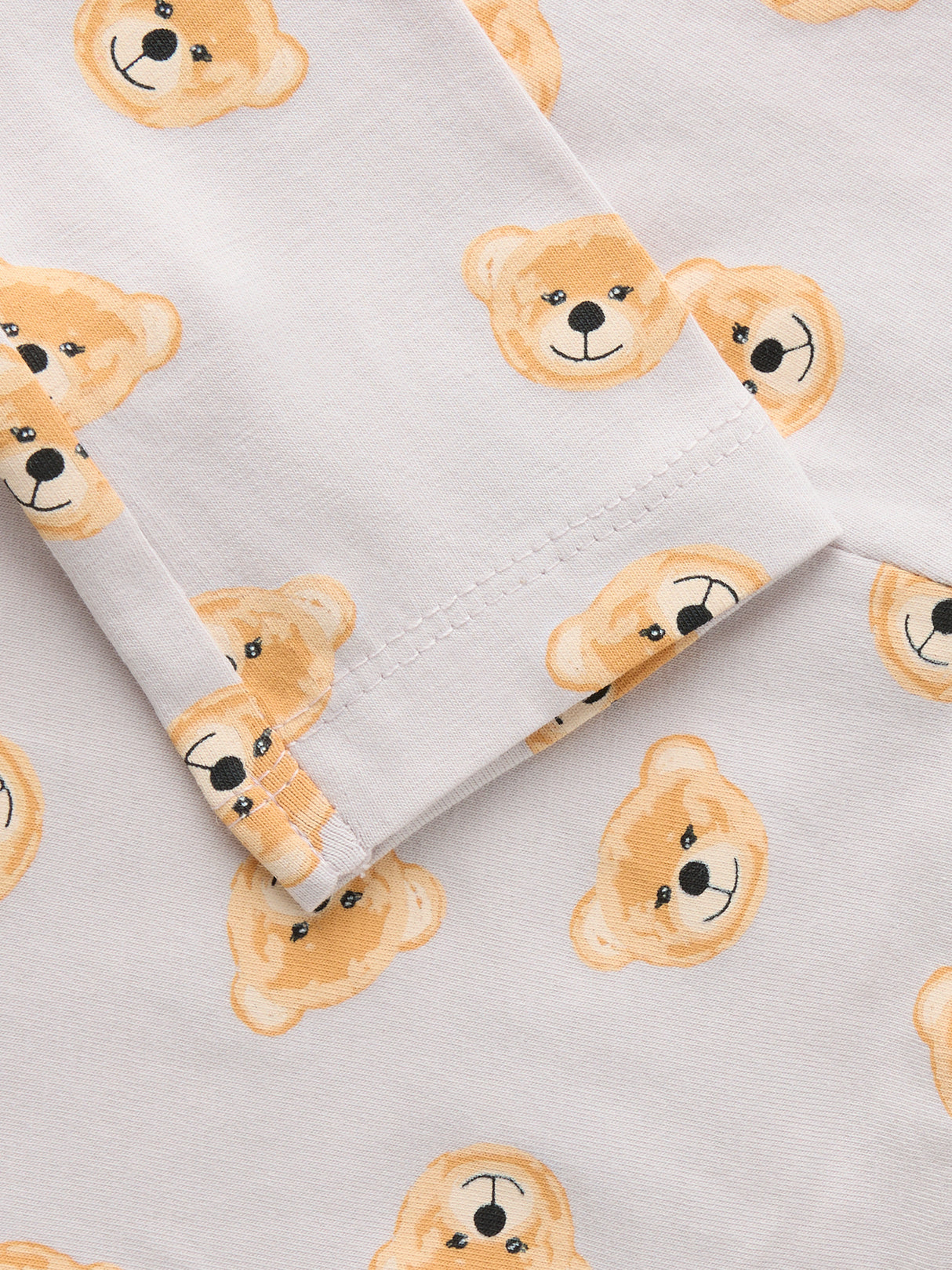 Name it Lilac Marble Teddy Bears Leggings - 13225099