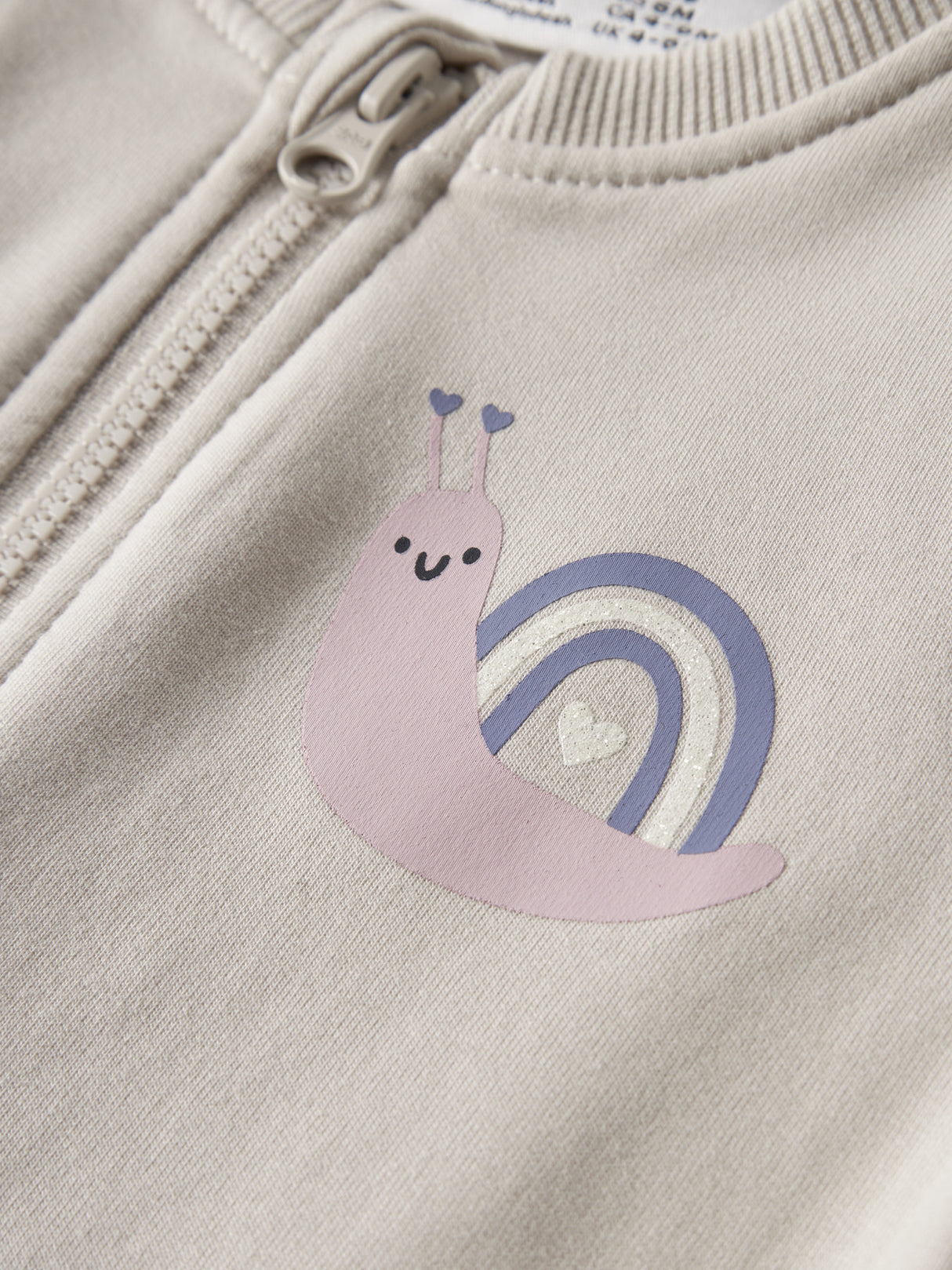 Pumice Stone Snail Cardigan fra Name it - 13226052