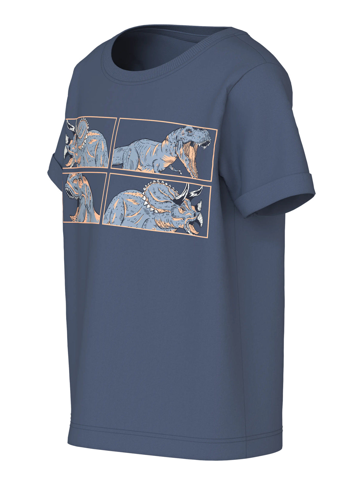 Vintage Indigo Dino Neck Bluse fra Name it - 13227488