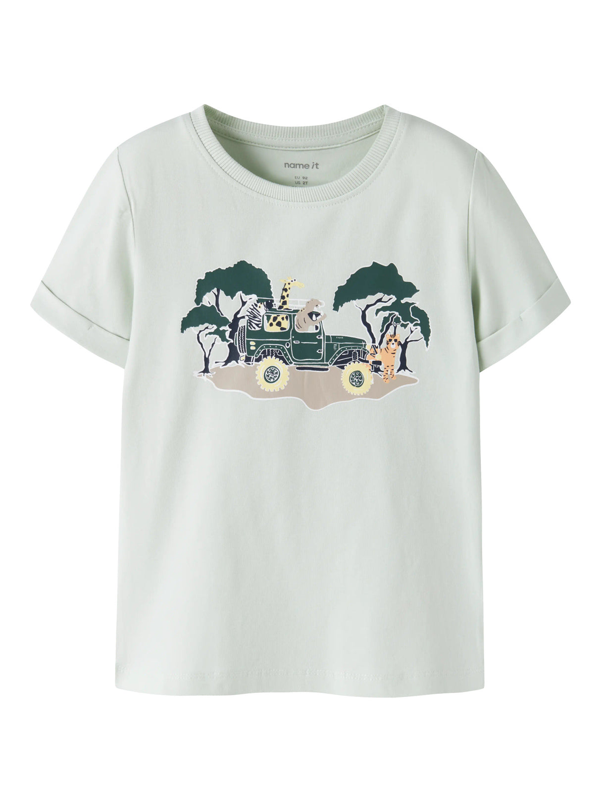 Pale Aqua Drive Bluse fra Name it - 13227488