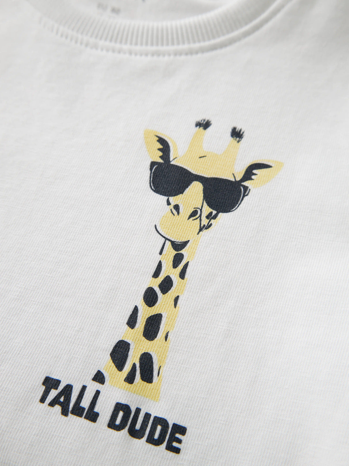 Bright White Giraffe Bluse fra Name it - 13227488