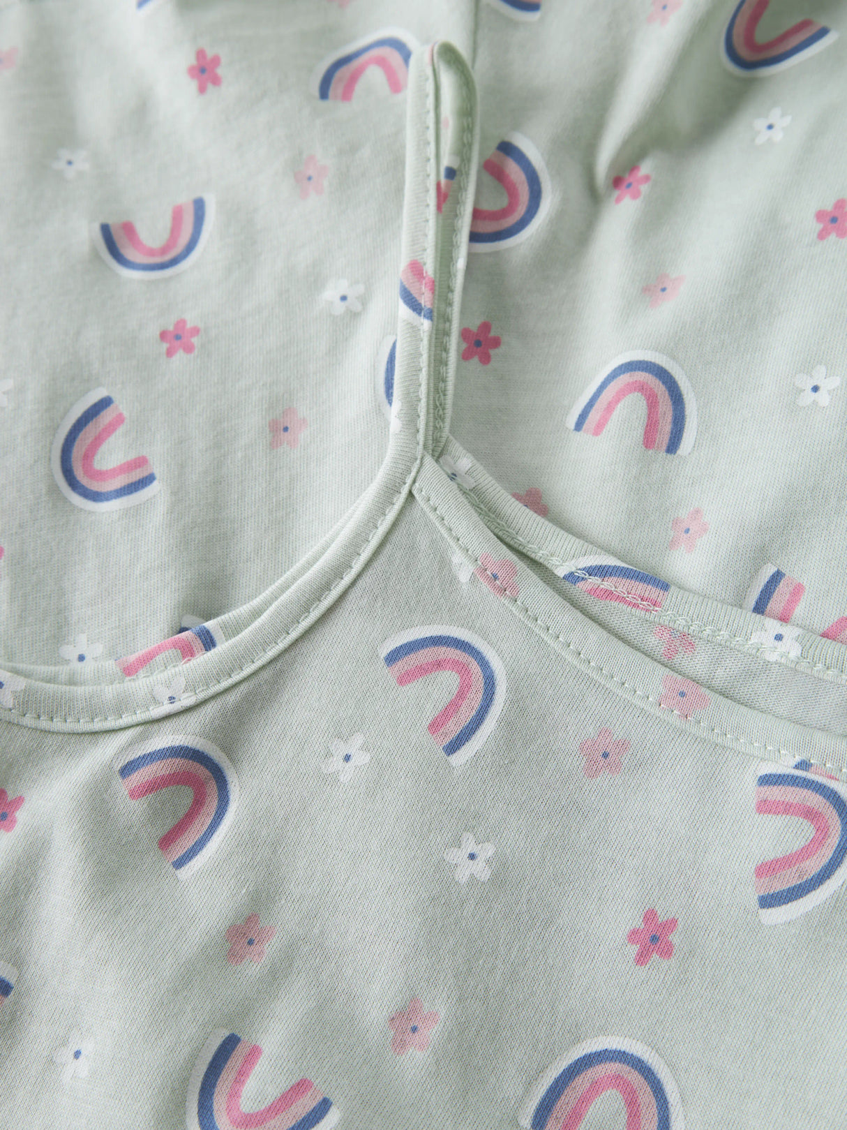 Pale Aqua Rainbow Heldragt fra Name it - 13228171