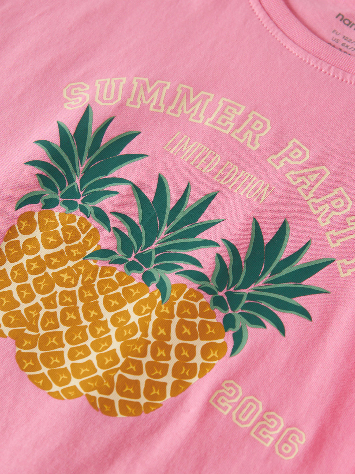 Pink Drink Pineapples Bluse fra Name it - 13228210
