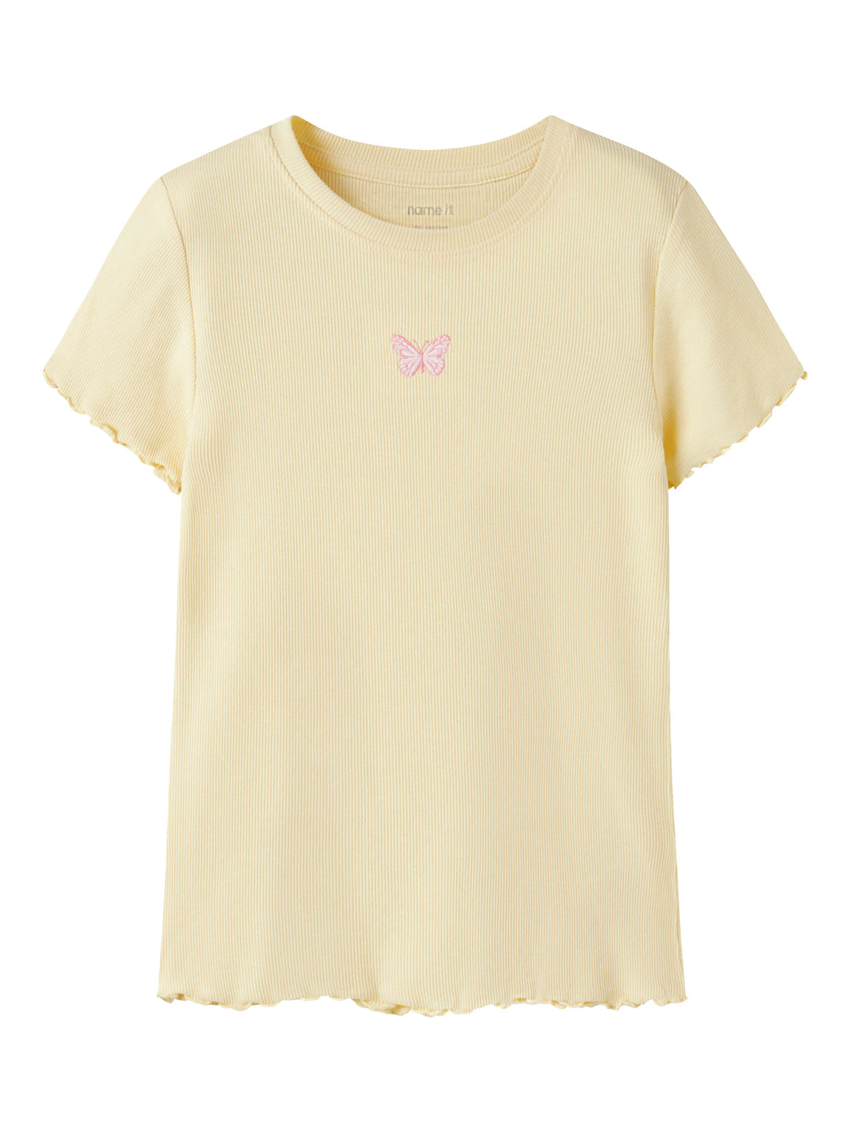 Double Cream Butterfly Bluse fra Name it - 13230087