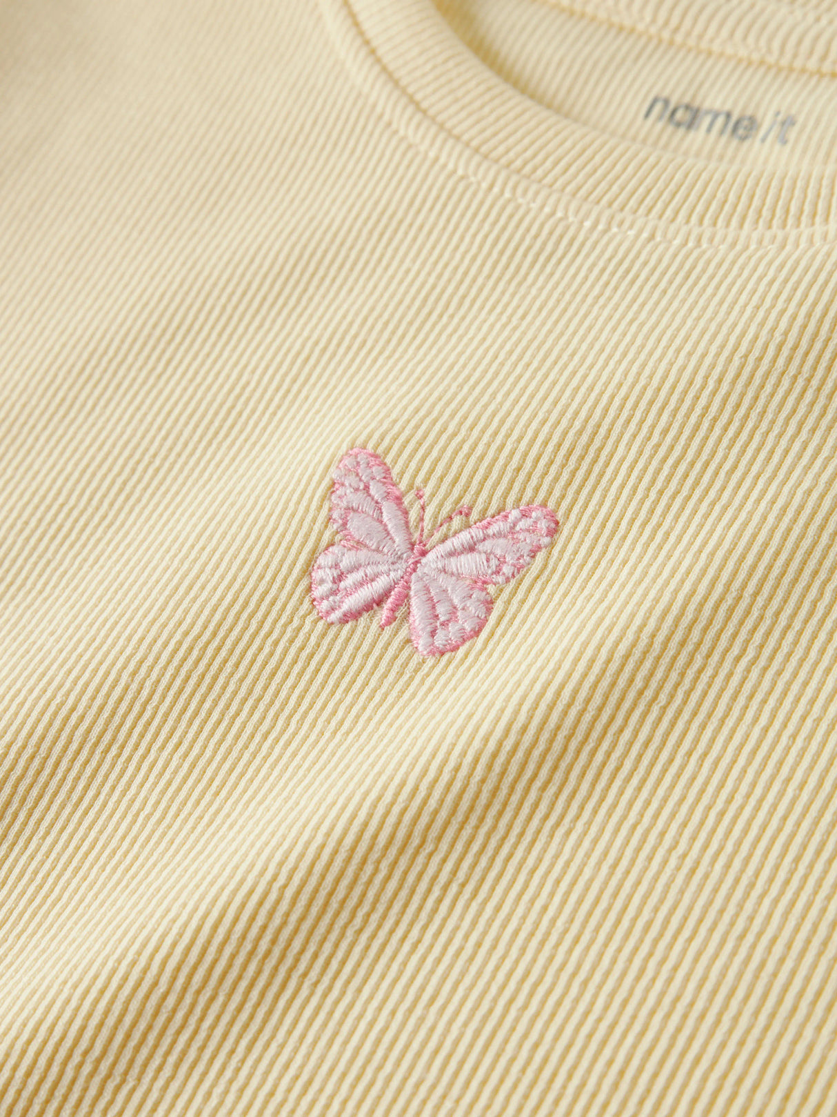 Double Cream Butterfly Bluse fra Name it - 13230087